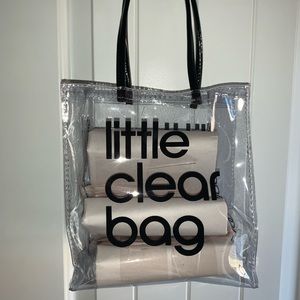 little clear bag